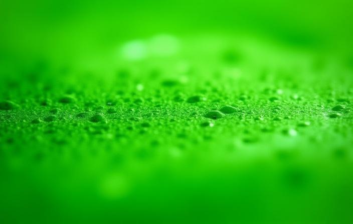 抹茶のきめ細かなテクスチャーの拡大写真